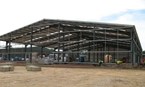 Brooks & Wood Ltd constructed a new Steel Framed Building to facilitate Ridgeons new Sawmill