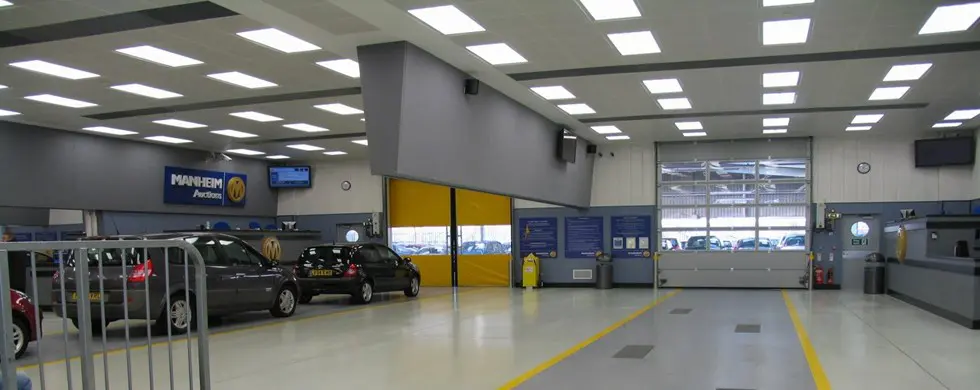 Vehicle Auction Hall, Manheim Car Auctions, Colchester