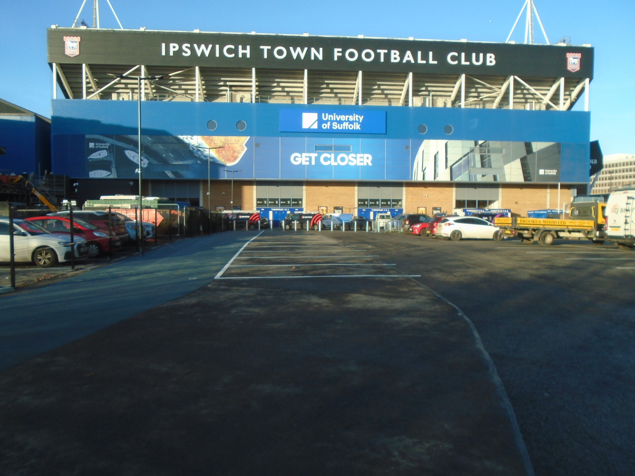 Ipswich Town Football Club Car Park